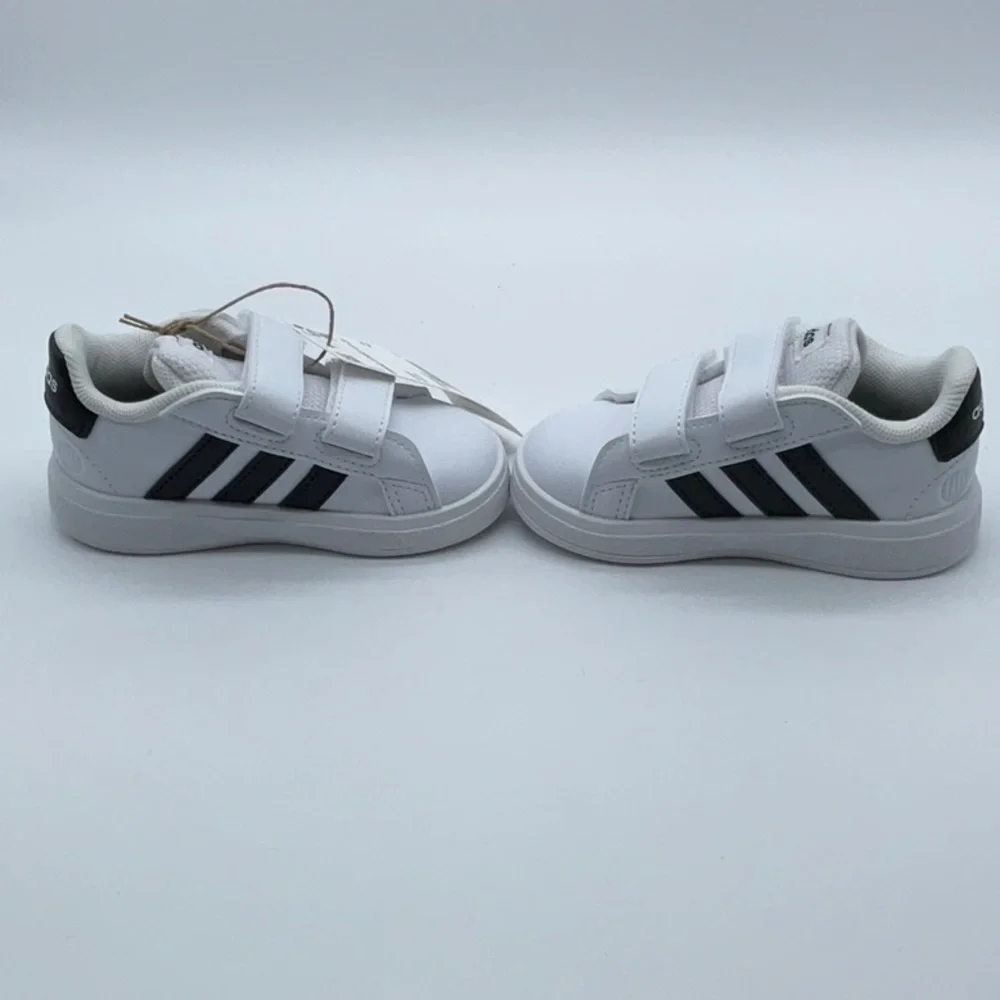 Adidas GRAND COURT SHOES black and white - Picture 4 of 8